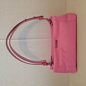 GANNI pillow baguette shoulder bag